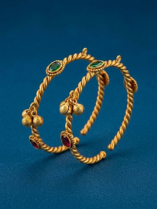 Ishhaara Antique Kashmiri Bangle Set