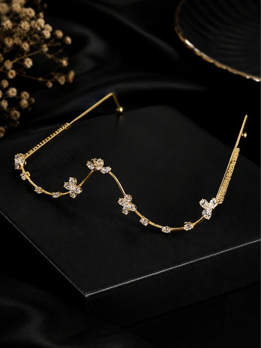 Ishhaara Flora Rhinestone Facelet