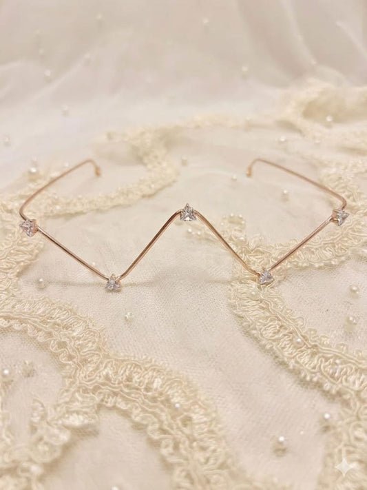 Ishhaara Gold Plated Minimal Facelet