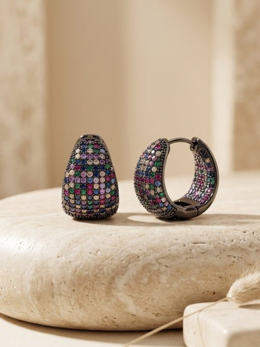 Ishhaara Huggie Hoop Earrings