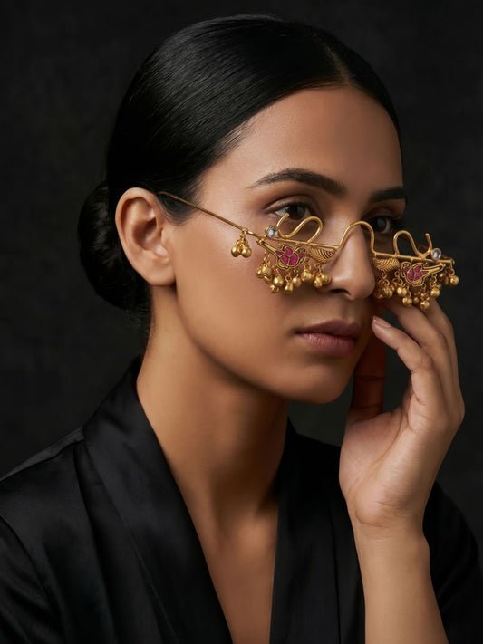 Ishhaara Kundan Studded Facelets