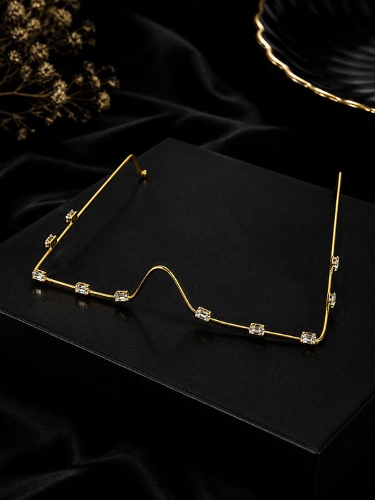 Ishhaara Minimal Stone Studded Facelets