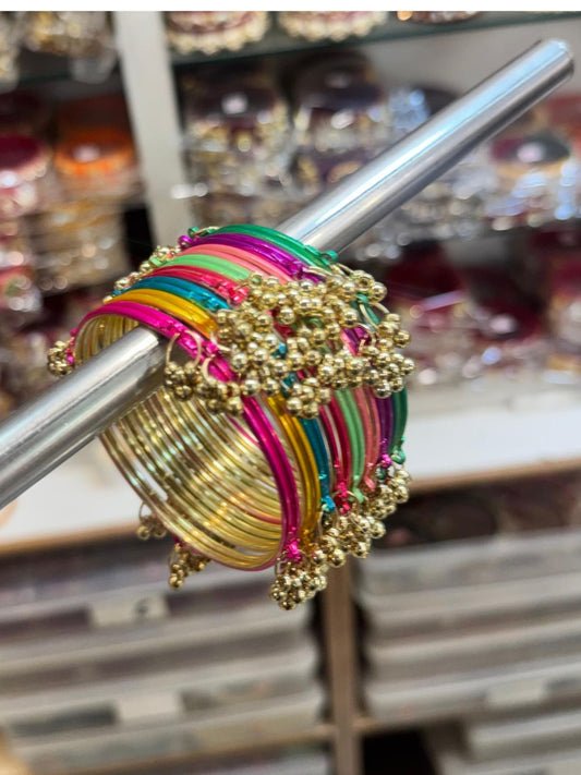 Ishhaara Multicolor Kashmiri Bangles