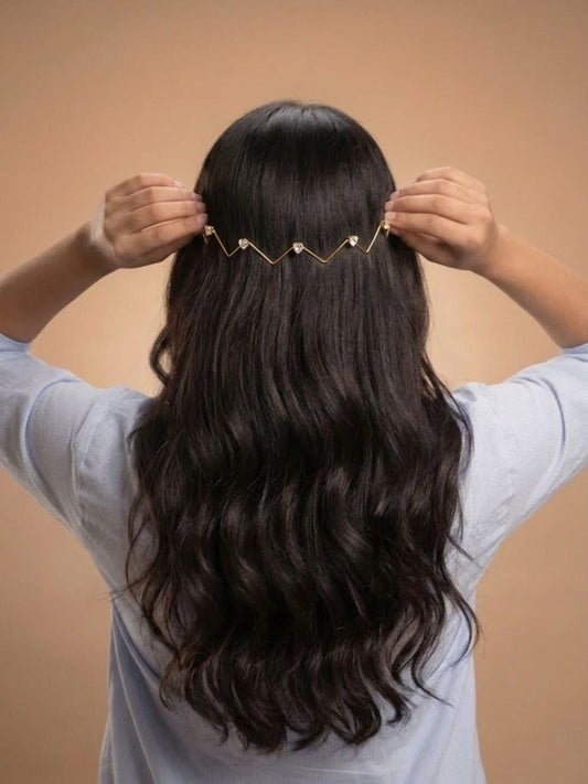 Ishhaara Sparkling Wave Crown