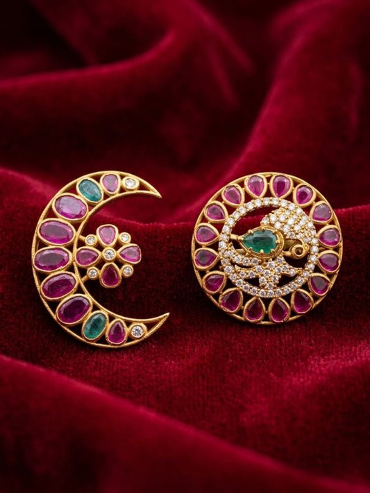 Ishhaara Sun And Moon Multicolor Stone Jada Billa