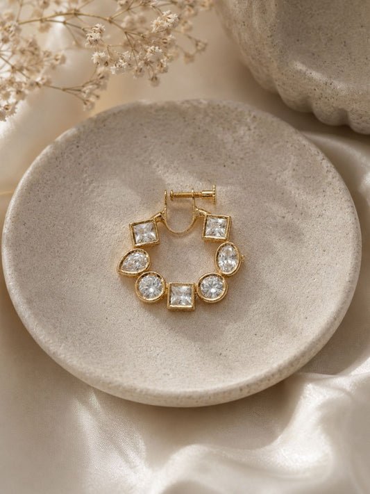 Ishhaara Twinkling Bejeweled Nosepins